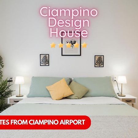 Casa Design Con A/C E Wifi_7 Minuti Ciampino Aeroporto Apartment Ngoại thất bức ảnh