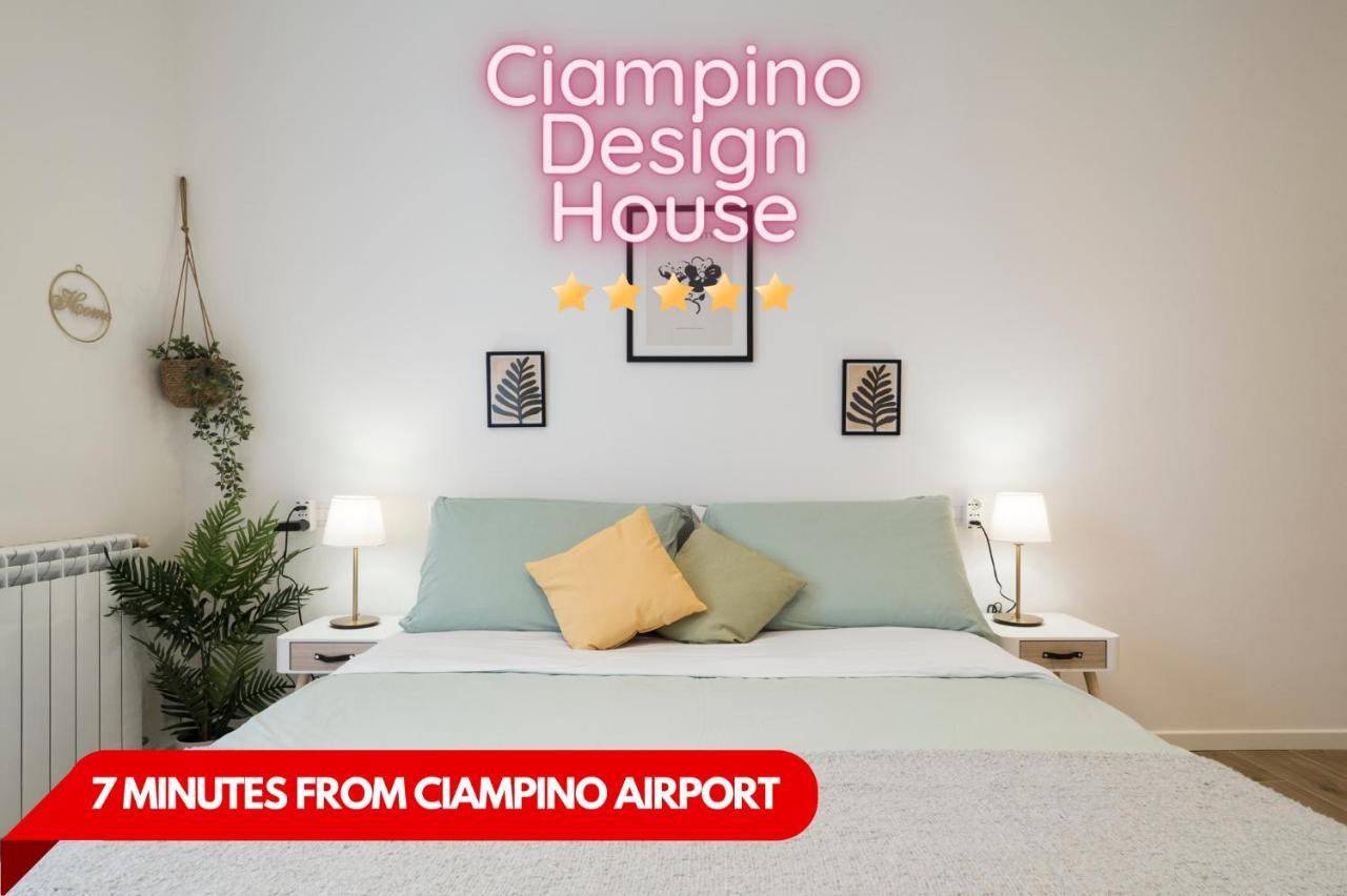 Casa Design Con A/C E Wifi_7 Minuti Ciampino Aeroporto Apartment Ngoại thất bức ảnh